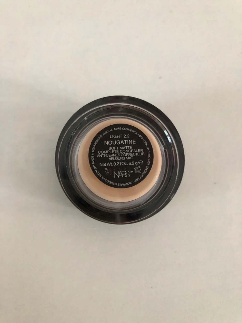 NIB Nars soft matte complete concealer Light 2.2 Nougatine